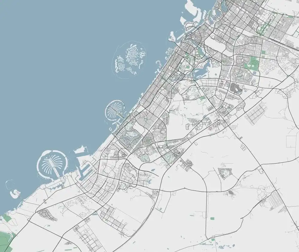 Dubai Map